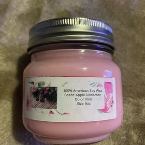 6 of The 8oz Apple Cinnamon Scented Candles